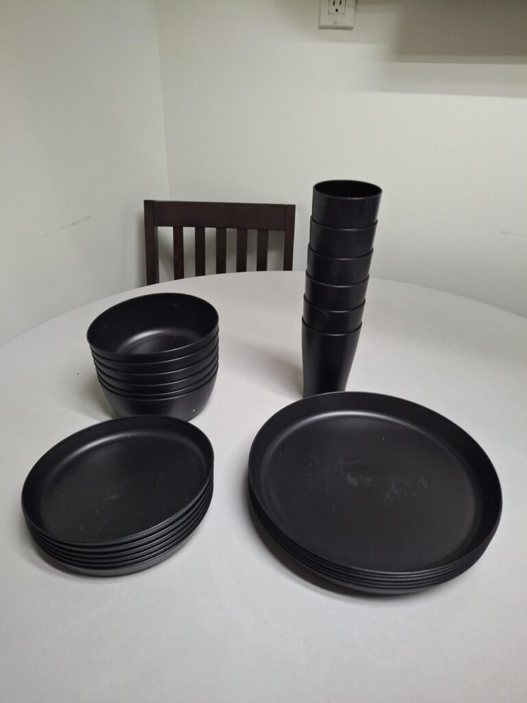 I got this dinner set before my housewarming and everyone kept asking where I bought it. It really elevated the look of my dining table. Stylish and practical – I highly recommend it!" — Fatima B., Abuja ⭐⭐⭐⭐⭐